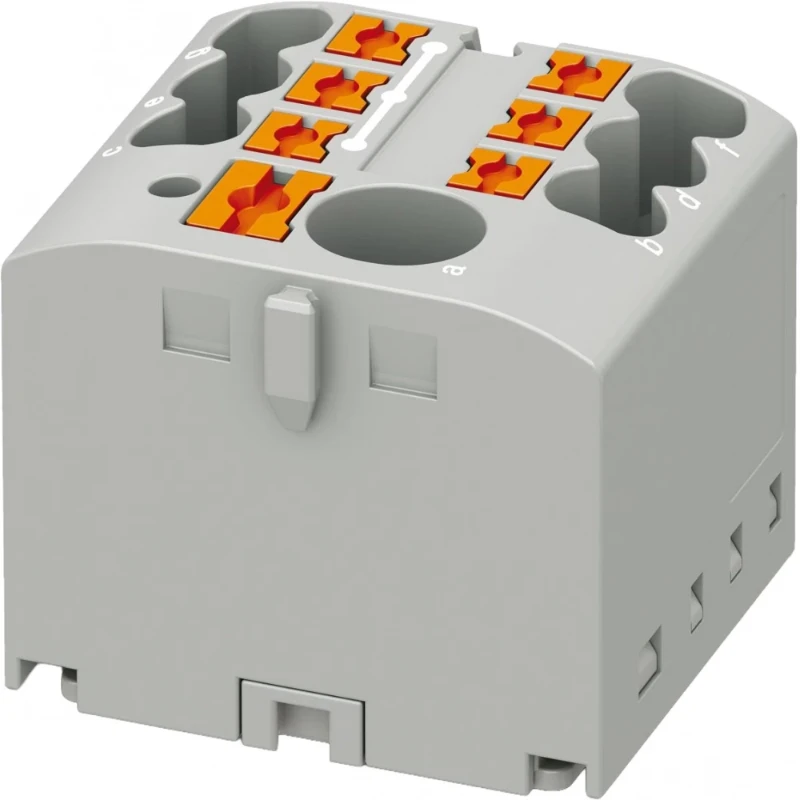 Phoenix Contact PTFIX Verbindingsrijgklem 0,14-4mm² eendr. 0,14-2,5mm² meerdr. Grijs