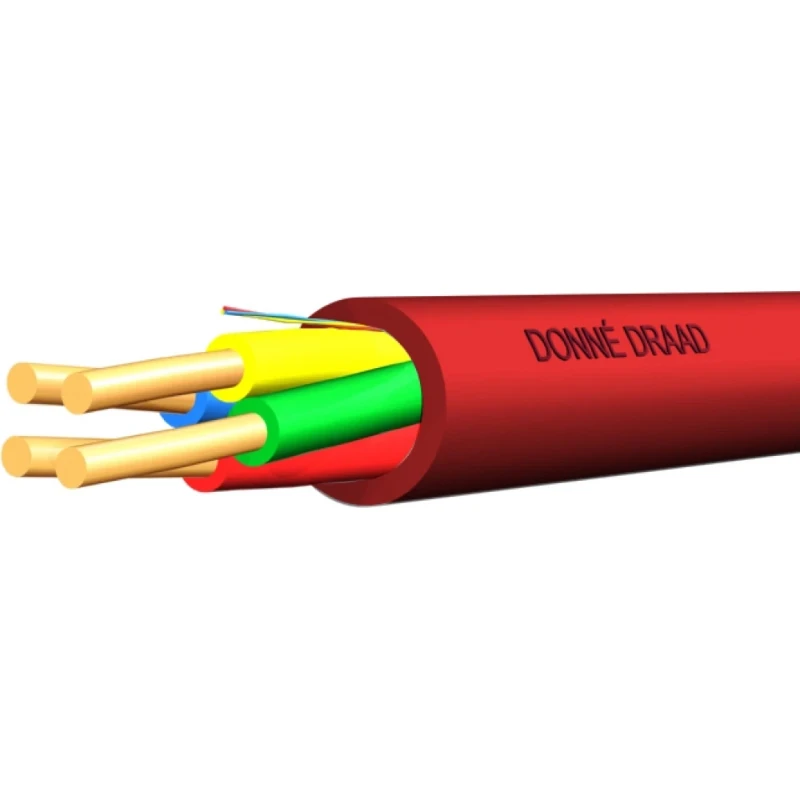 Donné WANDKABEL B2ca Rood 2x0,8mm