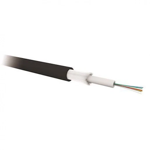 Gigamedia FO Glasvezelkabel LT PE buiten 6FO OM3 Multi fiber units centraal GGM FO6B3PEST