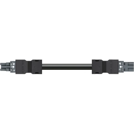 Wago SERIE 771 Patchkabel gebouwinstallatie 2p Contrastekker (female) Stekker 8000mm