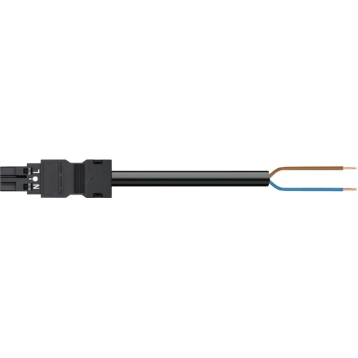 Wago SERIE 771 Patchkabel gebouwinstallatie 2p Stekker Vrij kabeluiteinde 8000mm