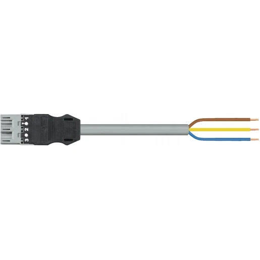 Wago SERIE 771 Patchkabel gebouwinstallatie 3p Stekker Vrij kabeluiteinde 6000mm