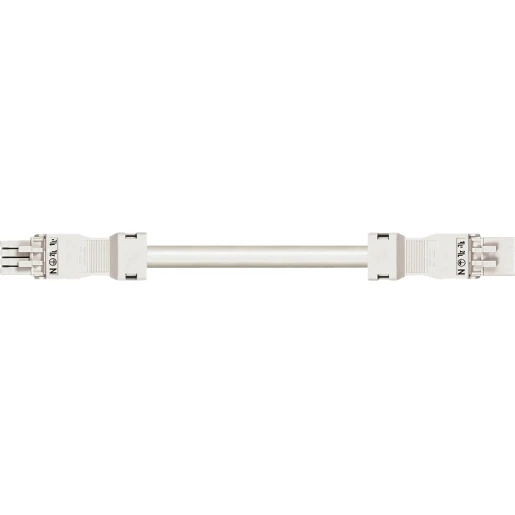 Wago SERIE 891 Patchkabel gebouwinstallatie 4p Contrastekker (female) Stekker 4000mm