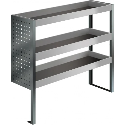Bizline Kit Standaard Bedrijfswagen Compact 1059x300mm grijs kleine onderdelen bak 771036