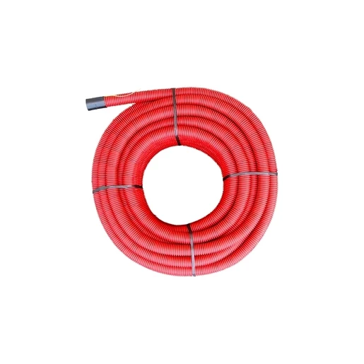 Conex Mantelbuis PE-HD 125X107mm rol 50m rood incl.trekdraad en mof
