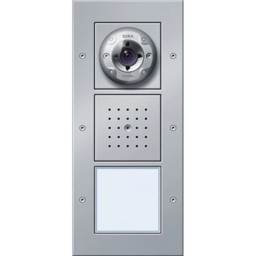 Gira TX_44 Deurstation video deurcommunicatie 1 beltoets IP44 Opbouw 126965