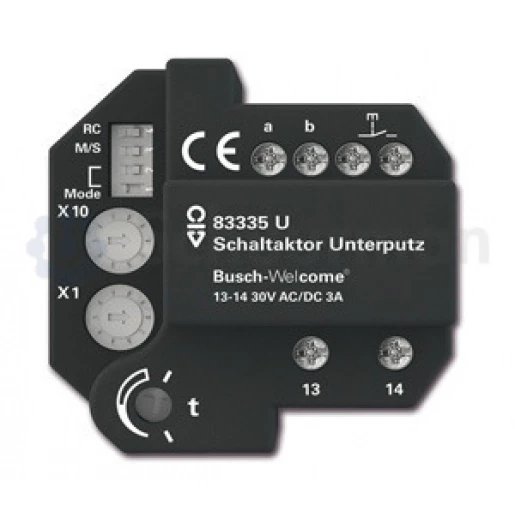 ABB Busch-Jaeger Welcome Schakelaktor Inbouw (stucwerk) 2CKA008300A0327