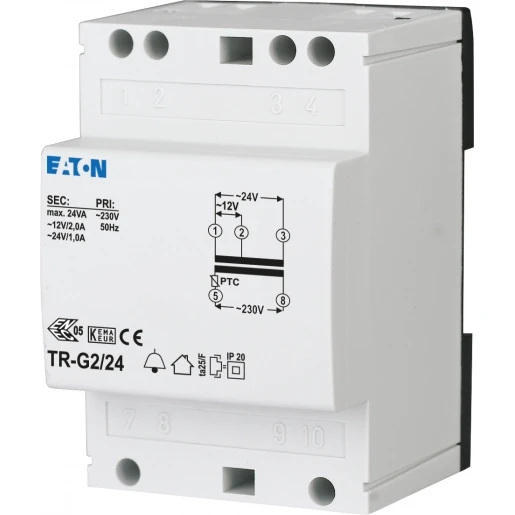 Eaton xPole din-modulair beltransformator 230V 12V 24V 272484