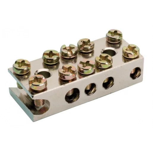 JMV Radiatorklem (h) 2x25+3x6 mm² schuine zij-inleg