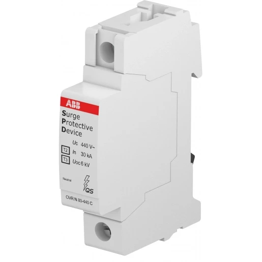 ABB Overspanningsbeveiliging Type 2 1P+N Cardridge vervangbaar