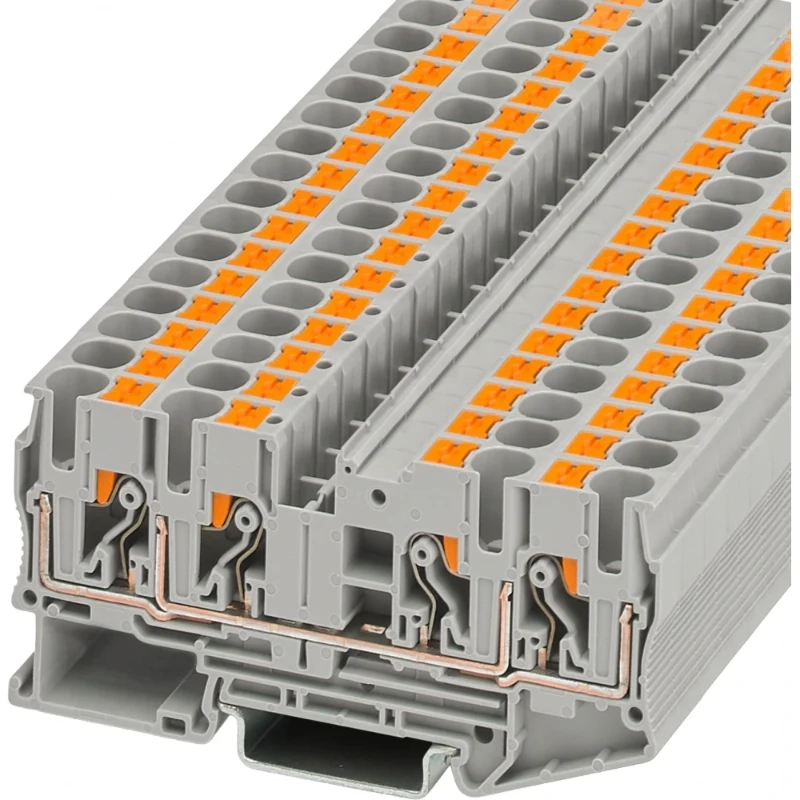 Phoenix Contact PT Verbindingsrijgklem 0,5-6mm² eendr. 0,5-6mm² meerdr. Grijs