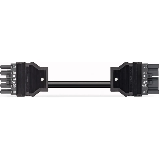 Wago Serie 771 Patchkabel gebouwinstallatie 5p Contrastekker (female) Stekker 3000mm