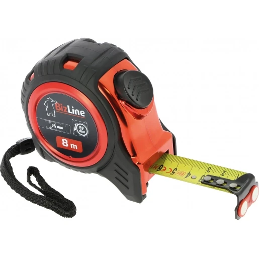 Bizline Rolmaat + zelf lock functie 8m BIZ 790062