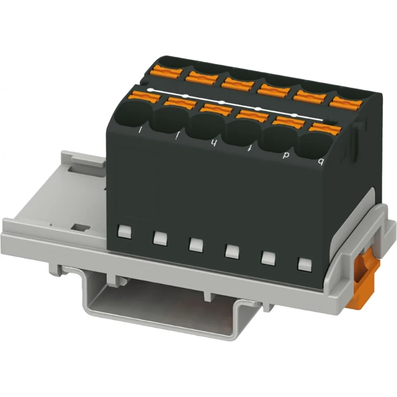 Phoenix Contact PTFIX Verbindingsrijgklem 0,2-6mm² eendr. Zwart
