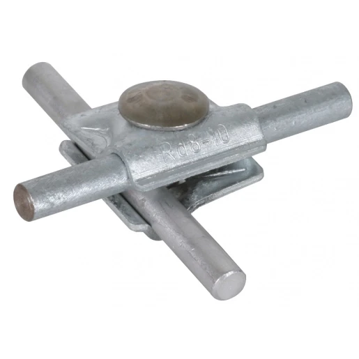 Dehn Mv clamp st/tzn f.rd 8-10mm w.truss head screw m10x35mm and nut