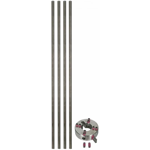 Dehn Fixing set for lateral air-term.rods four air-term.rods stst d=10mm