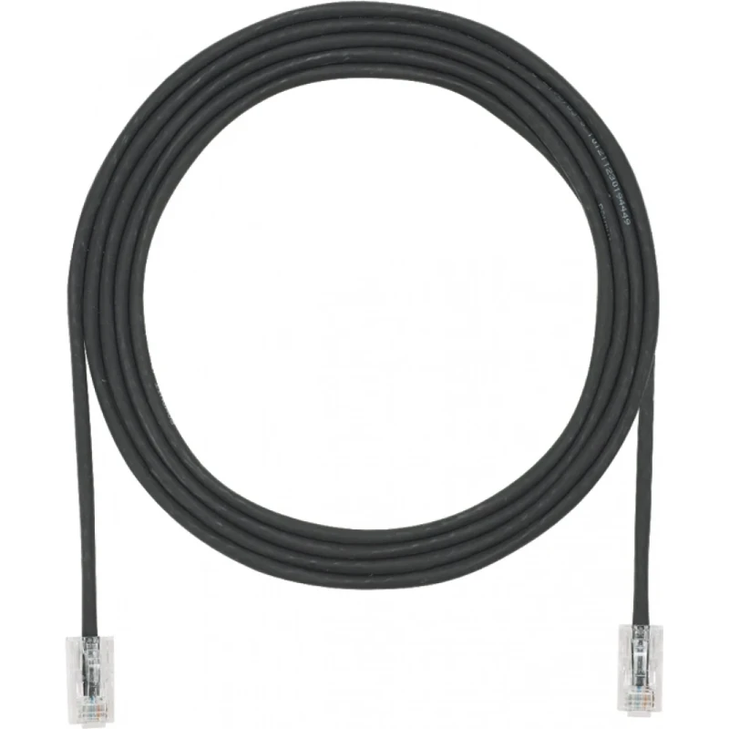 Panduit Patchkabel 28AWG LSZH F / UTP Cat6A (IEC) RJ45 8(8) 2M zwart UTP28X2MBL