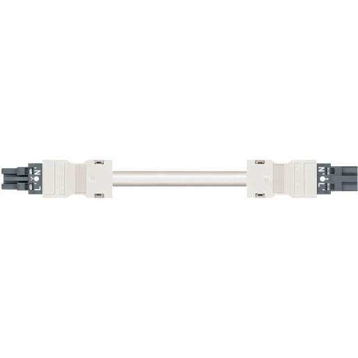 Wago SERIE 771 Patchkabel gebouwinstallatie 2p Contrastekker (female) Stekker 8000mm