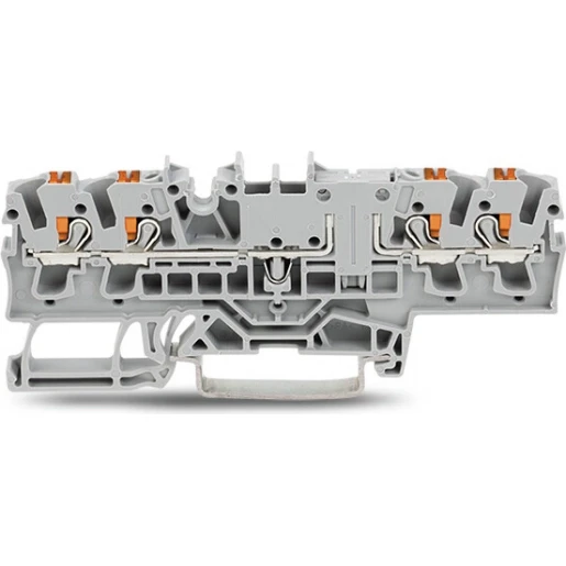 Wago SERIE 2202 Verbindingsrijgklem 0,75-4mm² eendr. 0,25-2,5mm² meerdr. Oranje