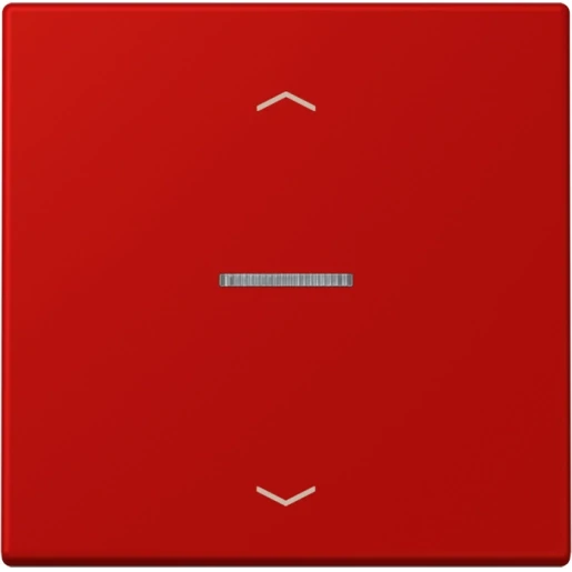 Jung LS range Home stuurafdekking pijl LC32090 enkelvoudig Mat rood BTLC17101P227