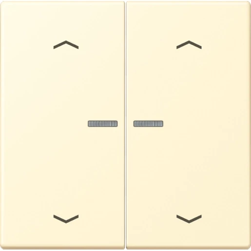 Jung LS range Home stuurafdekking pijl LC32001 2-voudig Mat BTLC17102P201