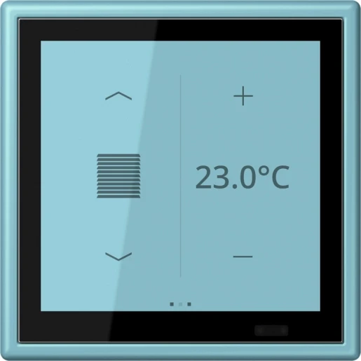 Jung LS range KNX Touch ruimtecontroller KNX LC459D1S213
