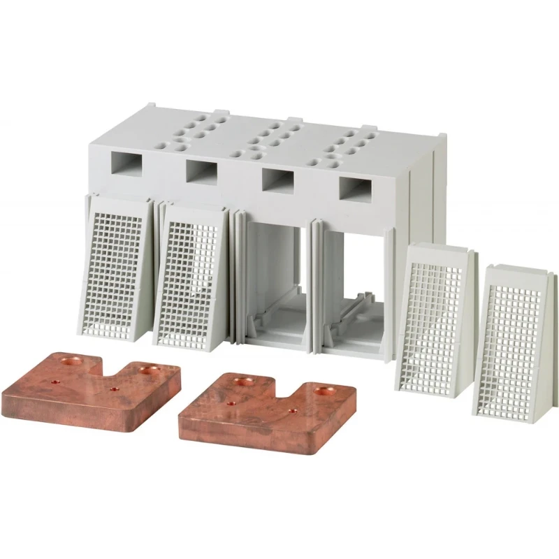 Eaton Aansluitbrug NZM3 met afdekking voor DC-toepassing 4p->2p max. 400A