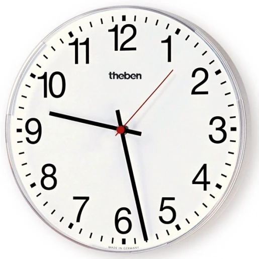 Theben enkelz.wandklok binnen d25cm arabische cijfers
