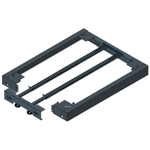 Gigamedia Stabiliteit sokkel 60x100 zwart