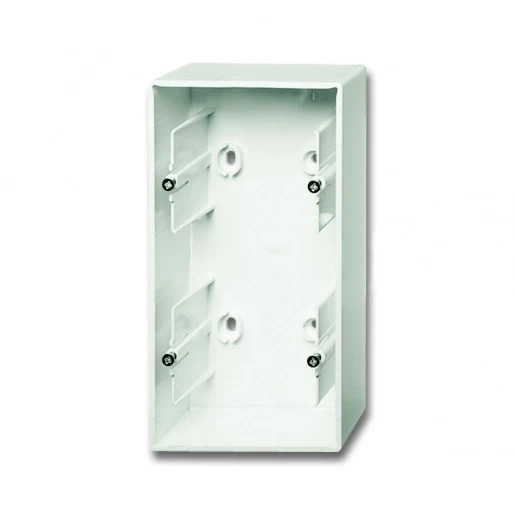 ABB Busch-Jaeger Future Opbouwbak met bodem 2-voudig wit Horizontaal en verticaal 2CKA001799A0922