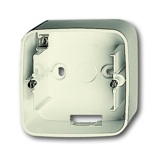ABB Busch-Jaeger SI Opbouwbak + bodem 1-voudig wit Horizontaal en verticaal 2CKA001799A0287