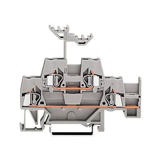 Wago Serie 280 Verbindingsrijgklem 0,08-2,5mm² eendr. 0,08-2,5mm² meerdr. Grijs