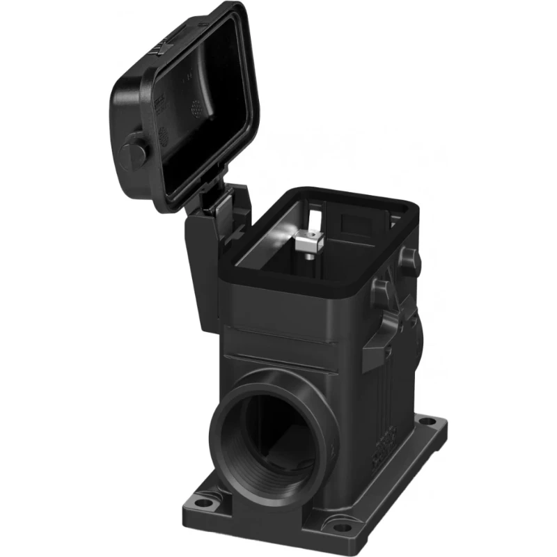Phoenix Contact HC Behuizing rechthoekige connectoren IP66 B57mm H74mm Sokkelbehuizing Zij