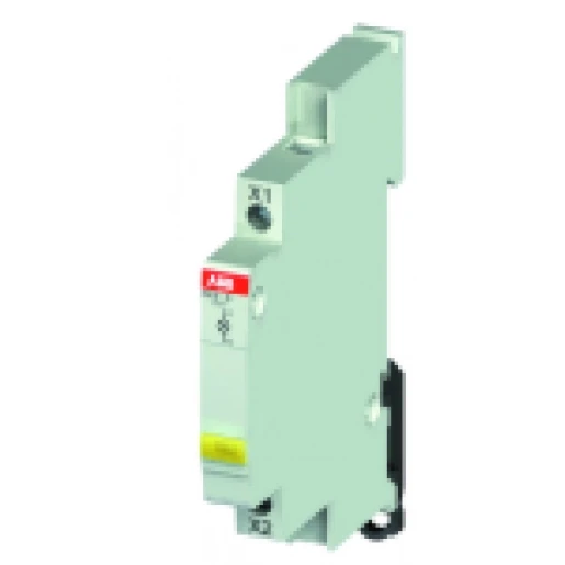 ABB INDICATIELAMP MET LED GEEL 115-250VAC