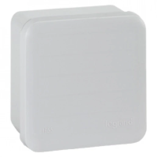 Legrand Plexo doos 80x80x45 vlak grijs