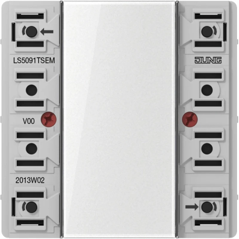 Jung LS range Taster-uitbreidingsmodule KNX inbouw LS5091TSEM