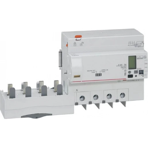 Legrand AARDLEKBLOK DX3 4P 125A MET MEETCENTRALE-7,5 MODULES