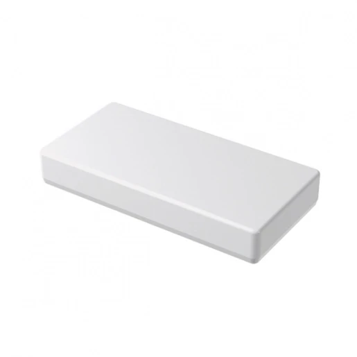 GGK eindstuk wandgoot 170x62mm PVC onbehandeld RAL 9010 18043G