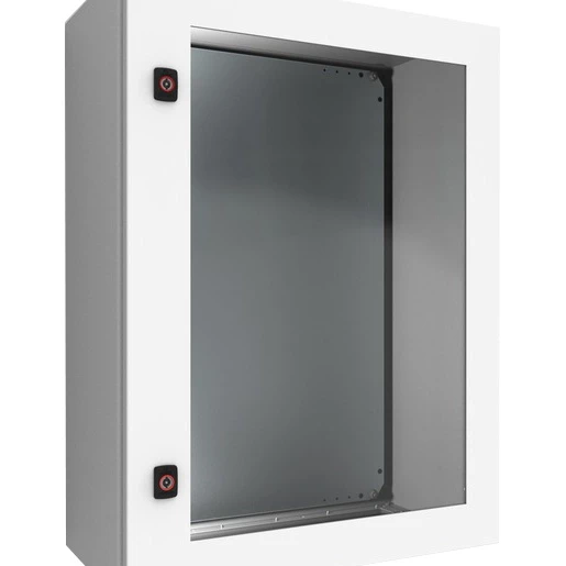 nVent Hoffman ZICHTDEUR Deur kast/lessenaar Beschermdeur H1200mm B600mm Staal Grijs