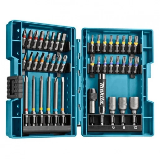 Makita SCHROEFBITSET 43-DELIG MET KLEURCODERING