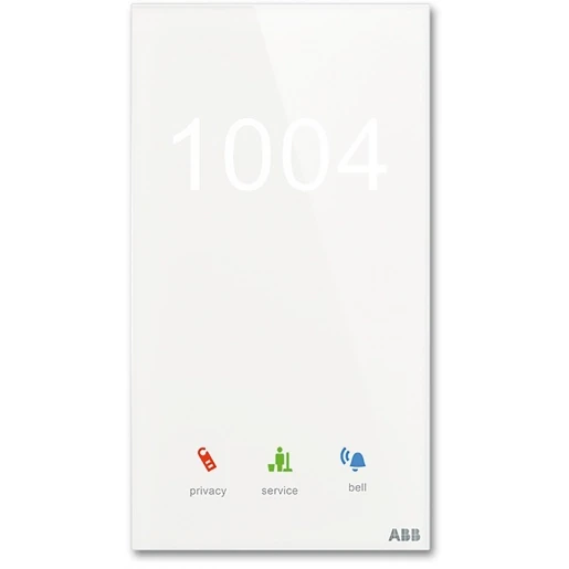ABB Busch-Jaeger Tacteo Kamer buitensensor + kamernummer Glanzend 2CKA006300A1603