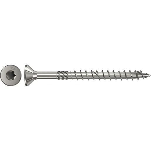 Fischer spaanplaatschroef verzonken kop torx rvs a4-rvs fpf-st 6,0x80 a4p
