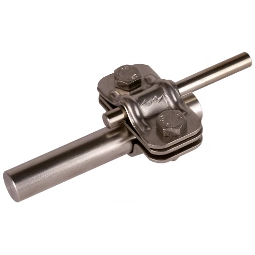 Dehn Uni disconnecting clamp stst for rd 8-10/16mm with intermediate plate