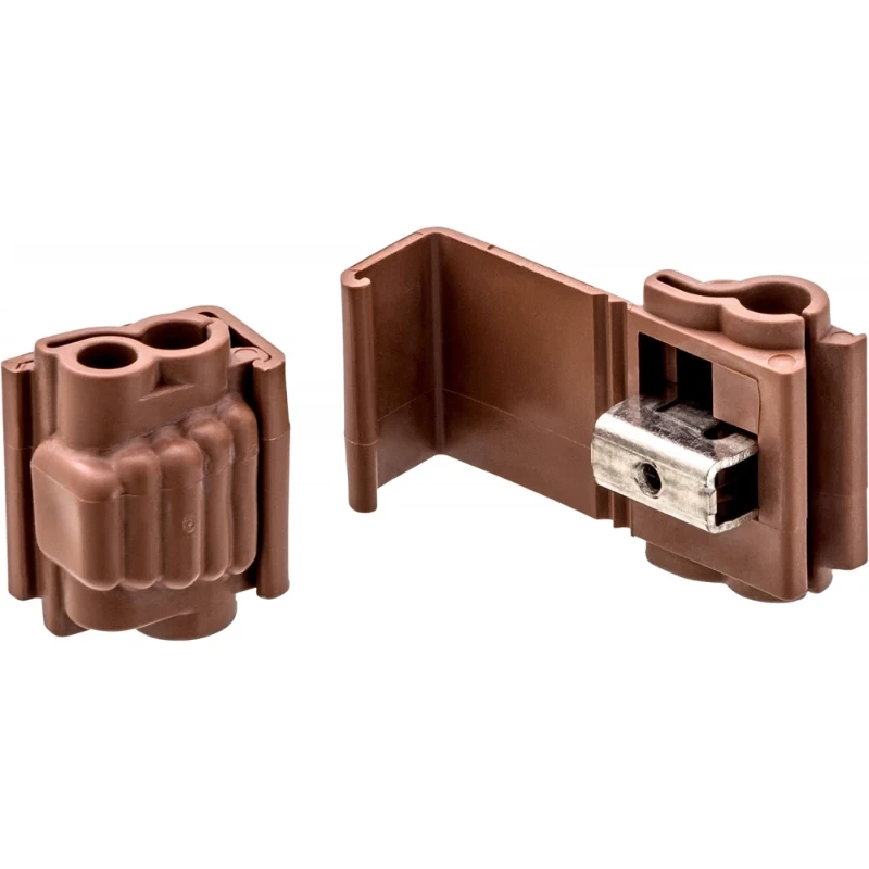 3M zelfstrippende laagspanning aftakverbinder bruin doorsnede hoofd ader 12-10 AWG/3.31-5.27mm² en aftak ader 18-14 AWG/0.82-2.08mm²