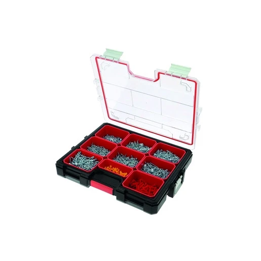 Bizline Samenstelling schroeven & pluggen 1601-delig in opbergbox