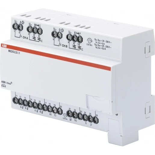 ABB Busch-Jaeger I-Bus KNX Verwarmings-/koelcircuitregelaar climaeco KNX 4-voudig 24 - 230V 2CDG110220R0011
