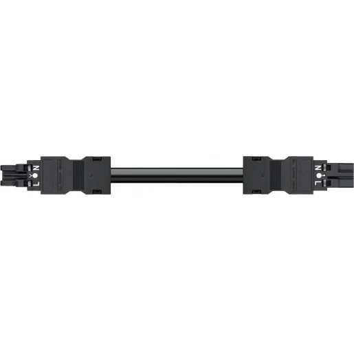 Wago SERIE 771 Patchkabel gebouwinstallatie 2p Contrastekker (female) Stekker 1000mm