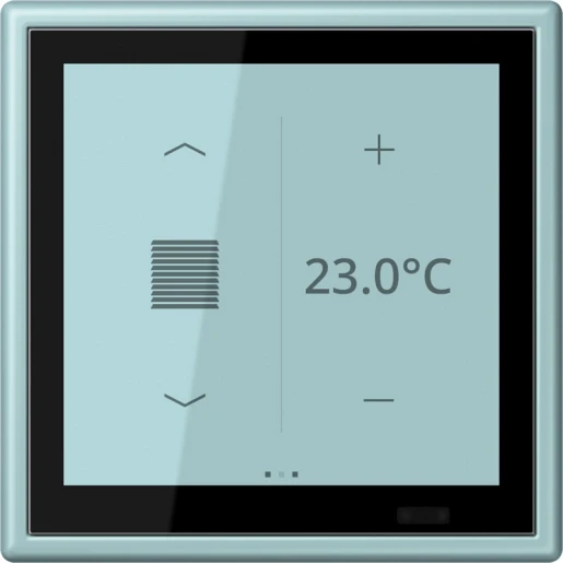 Jung LS range KNX Touch ruimtecontroller KNX LC459D1S214