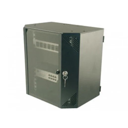 Gigamedia Datakast 123-connector 254 mm (10 inch) 8HE 360x255x360mm Zwart GGM 123CAB8N