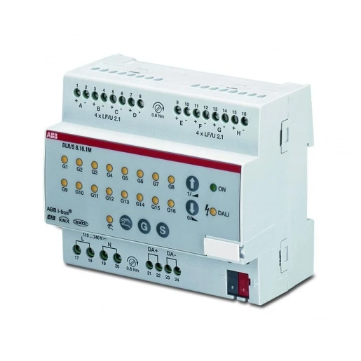 ABB Busch-Jaeger Knx dali lichtregelaar 8v din-rail